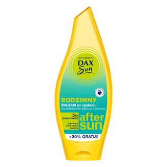 DAX Sun, rodzinny balsam po opalaniu, z D-pantenolem 5%, od 1 dnia życia, 250 ml - zdjęcie produktu