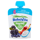 BoboVita JogoMi! Owoce z jogurtem w tubce, owoce jagodowe z bananem, 80 g KRÓTKA DATA - miniaturka zdjęcia produktu