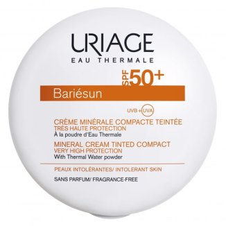 Uriage Bariesun, podkład mineralny w kompakcie SPF50+, jasny beż, 10 g - 3 Uriage Bariesun, podkład mineralny w kompakcie SPF50+, jasny beż, 10 g - 3 - zdjęcie produktu