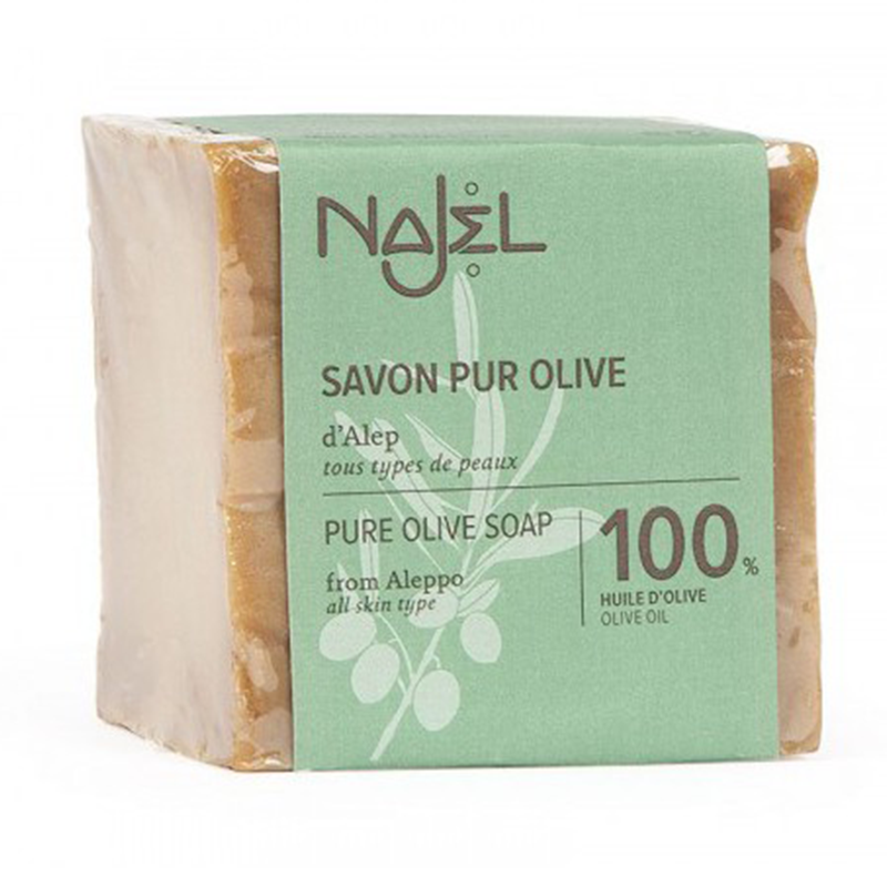 Nieznana Najel, mydło z Aleppo, 100% oliwa z oliwek, 200 g — Składniki i ocena
