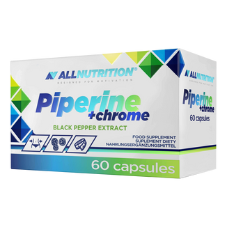 Allnutrition Piperine + Chrome, 60 kapsułek - zdjęcie produktu