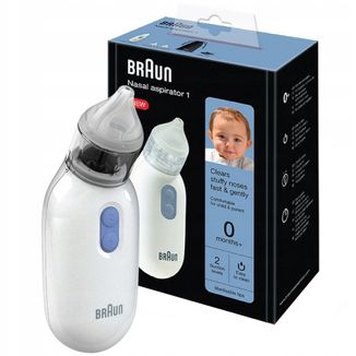 Braun BNA100, aspirator do nosa, elektryczny USZKODZONE OPAKOWANIE - zdjęcie produktu