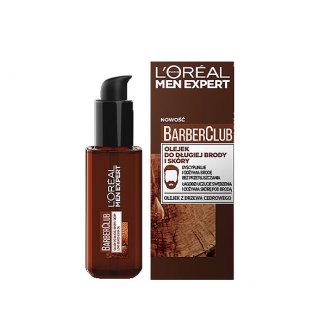 L'Oreal Men Expert Barber Club, olejek do długiej brody i skóry, 30 ml - zdjęcie produktu