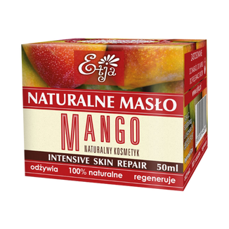 Etja, Masło naturalne, mango, 50 ml - zdjęcie produktu