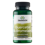 Swanson Quercetin & Bromelain, kwercetyna i bromelaina, 100 kapsułek - miniaturka zdjęcia produktu