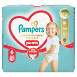 Pampers Premium Care Pants 6 (15+ kg), pieluchomajtki, 31 sztuk - miniaturka zdjęcia produktu