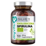 MyVita Silver, Spirulina ekologiczna BIO 500 mg, 100 wege kapsułek MyVita Silver, Spirulina ekologiczna BIO 500 mg, 100 wege kapsułek - miniaturka zdjęcia produktu