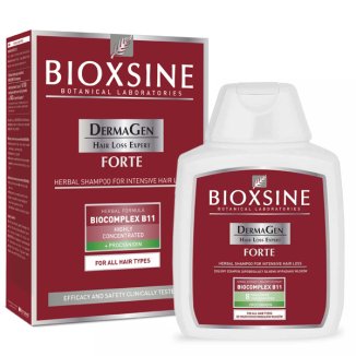 Bioxsine, Dermagen Forte, ziołowy szampon zapobiegający wypadaniu włosów, 300 ml - zdjęcie produktu