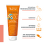 Avene Sun, mleczko ochronne do twarzy i ciała dla dzieci, skóra wrażliwa, SPF50+, 250 ml - miniaturka 2 zdjęcia produktu