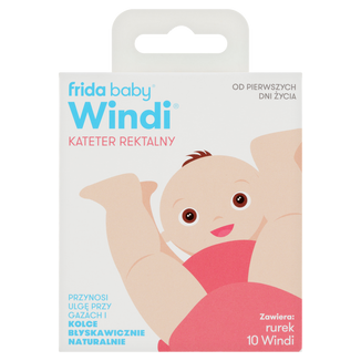 Frida Baby Windi, kateter rektalny przy gazach i kolce, 10 sztuk USZKODZONE OPAKOWANIE - zdjęcie produktu