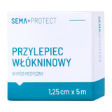 SEMA Protect, przylepiec włókninowy, 1,25 cm x 5 m, 1 sztuka - miniaturka zdjęcia produktu
