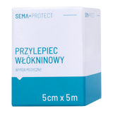 SEMA Protect, przylepiec włókninowy, 5 cm x 5 m, 1 sztuka - miniaturka zdjęcia produktu