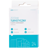 SEMA Protect, plastry z opatrunkiem, zestaw turystyczny, 24 sztuki - miniaturka zdjęcia produktu