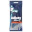 Gillette Blue II Plus, maszynki do golenia jednorazowe, 5 sztuk