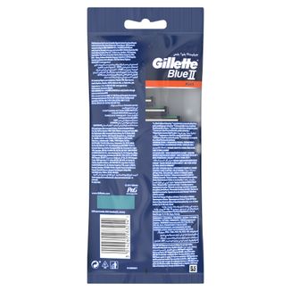 Gillette Blue II Plus, maszynki do golenia jednorazowe, 5 sztuk - 2 Gillette Blue II Plus, maszynki do golenia jednorazowe, 5 sztuk - 2 - zdjęcie produktu