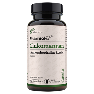 PharmoVit Glukomannan, 90 kapsułek - zdjęcie produktu