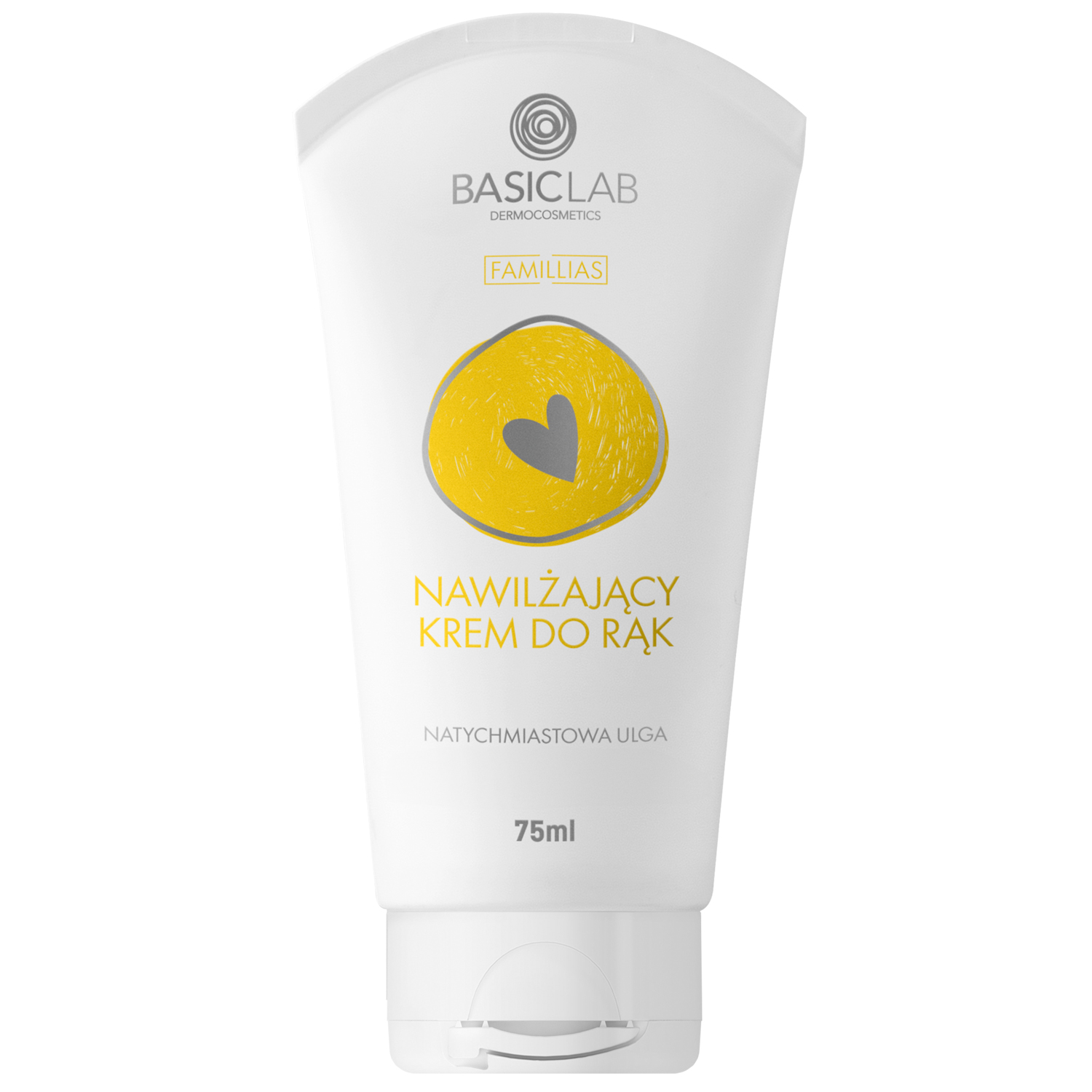Basiclab BasicLab Famillias, krem nawilżający do rąk, 75 ml