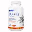SFD D3 + K2 Forte, witamina D 2000 j.m. + witamina K 200 µg, 90 tabletek - miniaturka  zdjęcia produktu