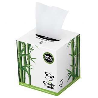 The Cheeky Panda, chusteczki bambusowe, uniwersalne, pudełko, 56 sztuk - zdjęcie produktu