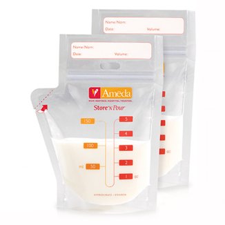 AbakusBaby, torebki do przechowywania pokarmu matki, zestaw podstawowy, 20 sztuk AbakusBaby, torebki do przechowywania pokarmu matki, zestaw podstawowy, 20 sztuk - zdjęcie produktu