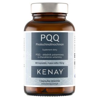 Kenay PQQ Pirolochinolinochinon, 60 kapsułek - zdjęcie produktu