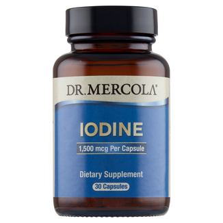 Dr. Mercola Iodine, jod 1500 µg, 30 kapsułek - zdjęcie produktu