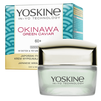 Yoskine Okinawa Green Caviar 60+, krem wypełniający zmarszczki, 50 ml USZKODZONE OPAKOWANIE Yoskine Okinawa Green Caviar 60+, krem wypełniający zmarszczki, 50 ml USZKODZONE OPAKOWANIE - zdjęcie produktu