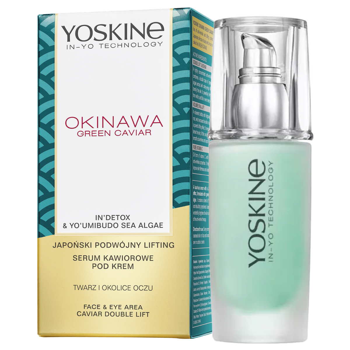 Yoskine Yoskine Okinawa Green Caviar, serum kawiorowe do twarzy, 30 ml