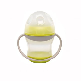 AbakusBaby, kubek niekapek z miękkim ustnikiem, od 6 miesiąca, żółty, 180 ml AbakusBaby, kubek niekapek z miękkim ustnikiem, od 6 miesiąca, żółty, 180 ml - zdjęcie produktu