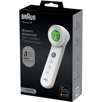 Braun BNT 400, termometr bezdotykowy do czoła 5w1 z Age Precision, biały USZKODZONE OPAKOWANIE - zdjęcie produktu