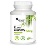 Aliness Krzem organiczny z pędów bambusa 150 mg , 100 kapsułek - miniaturka zdjęcia produktu