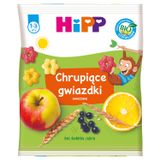 HiPP Chrupiące gwiazdki Bio, owocowe, 30 g - miniaturka zdjęcia produktu