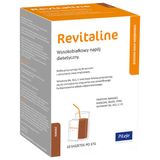 Revitaline, napój białkowy, smak kakaowy, 37 g x 10 saszetek - miniaturka zdjęcia produktu