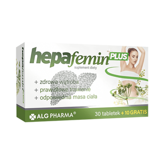 Hepafemin Plus, 30 tabletek + 10 tabletek gratis - zdjęcie produktu