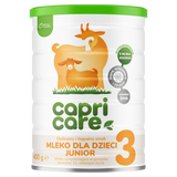 Capricare 3, mleko modyfikowane Junior na mleku kozim, powyżej 12 miesiąca, 400 g - miniaturka zdjęcia produktu