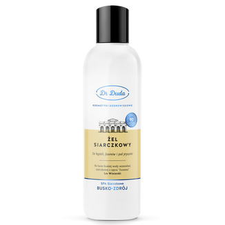 Dr Duda żel siarczkowy do kąpieli, fasonów i pod prysznic, 1000 g Dr Duda żel siarczkowy do kąpieli, fasonów i pod prysznic, 1000 g - zdjęcie produktu