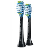 Philips, końcówki wymienne do szczoteczki sonicznej Sonicare C3 Premium Plaque Defence, HX9042/33, czarne, 2 sztuki - miniaturka zdjęcia produktu