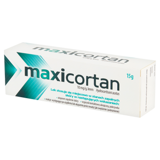 Maxicortan 10 mg/ g, krem, 15 g - zdjęcie produktu