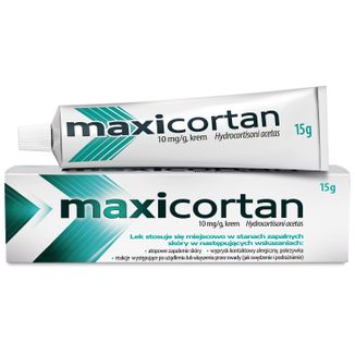 Maxicortan 10 mg/ g, krem, 15 g - zdjęcie produktu