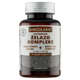 Singularis Superior Żelazo Kompleks, 90 kapsułek wegańskich - miniaturka zdjęcia produktu