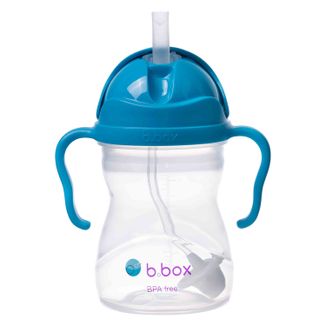 B.Box, bidon ze słomką, kobaltowy, od 6 miesiąca, 240 ml - zdjęcie produktu