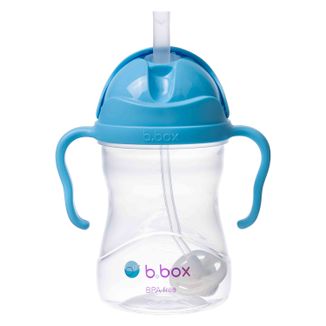 B.Box, bidon ze słomką, borówkowy, od 6 miesiąca, 240 ml - zdjęcie produktu