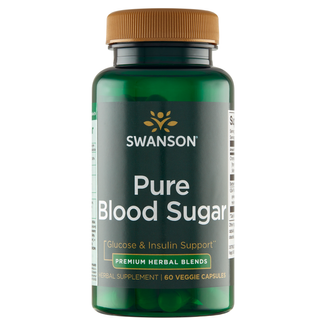 Swanson Pure Blood Sugar, 60 kapsułek wegetariańskich - zdjęcie produktu