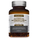 Singularis Superior Naturalna Witamina E 400 IU Tokoferole Kompleks, 120 kapsułek miękkich - miniaturka zdjęcia produktu