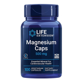 Life Extension Magnesium Caps, magnez 500 mg, 100 kapsułek wege - miniaturka zdjęcia produktu