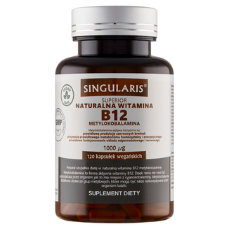 Singularis, Witamina B12 Metylokobalamina, 120 kapsułek - zdjęcie produktu