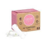 Ginger Organic, tampony, Mini, 18 sztuk - miniaturka zdjęcia produktu