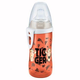 Nuk Active Cup, kubek niekapek z silikonowym ustnikiem i klipsem, Kubuś Puchatek, 751101, od 12 miesiąca, 300 ml - 2 Nuk Active Cup, kubek niekapek z silikonowym ustnikiem i klipsem, Kubuś Puchatek, 751101, od 12 miesiąca, 300 ml - 2 - zdjęcie produktu