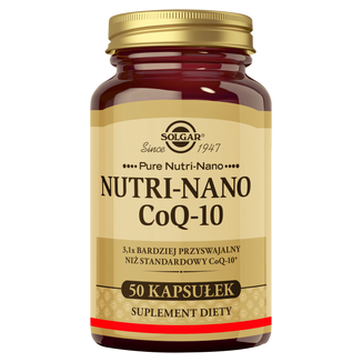 Solgar Nutri-Nano CoQ10, 50 kapsułek - zdjęcie produktu