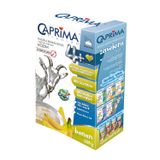 Caprima Premium Kaszka kukurydziano-ryżowa z pełnym mlekiem kozim, banan, bezglutenowa, po 4 miesiącu, 225 g - miniaturka zdjęcia produktu